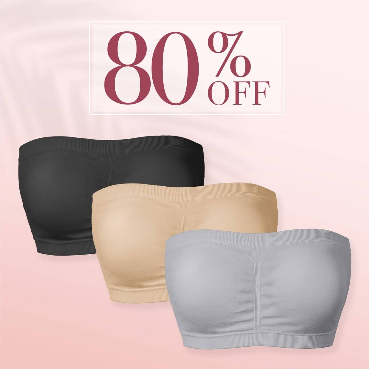 Skye Bra - Pure Comfort Wireless Strapless Bra - Hala Feel