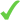 Light green check.svg