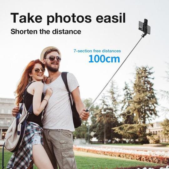 🎅(Black Friday Promotion -- 50% Off) 3 in 1 Bluetooth Selfie Stick
