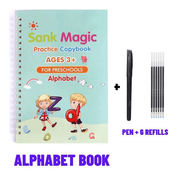 Children's Magic Copybooks Alphabet Book ($17.97 USD per Book