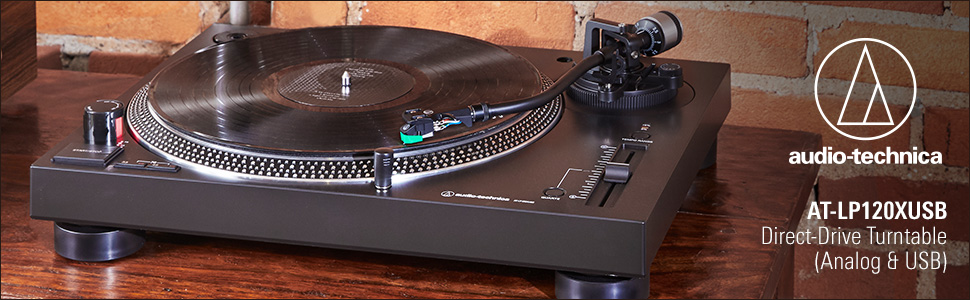  AT-LP120XUSB Direct-Drive Turntable